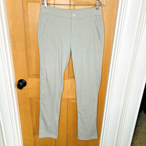 Athleta Trekkie Pants 6T Tapered Cinch Ankle Hike Camp Gorpcore Nylon Stretch